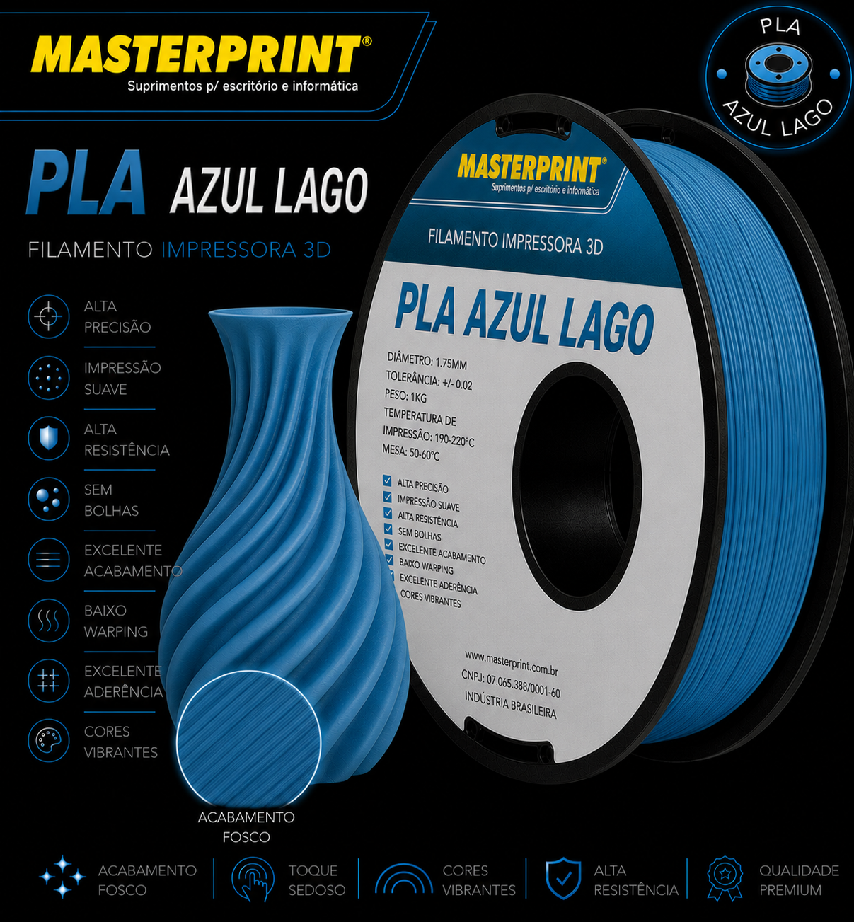 COR:AZUL LAGO