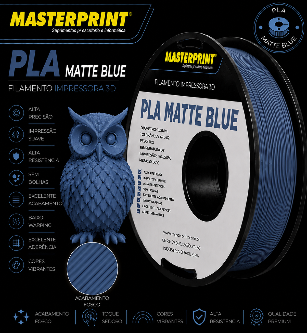 COR:MATTE BLUE