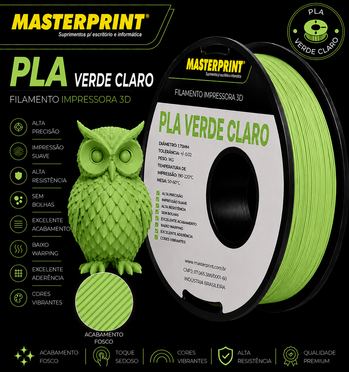 COR:VERDE CLARO