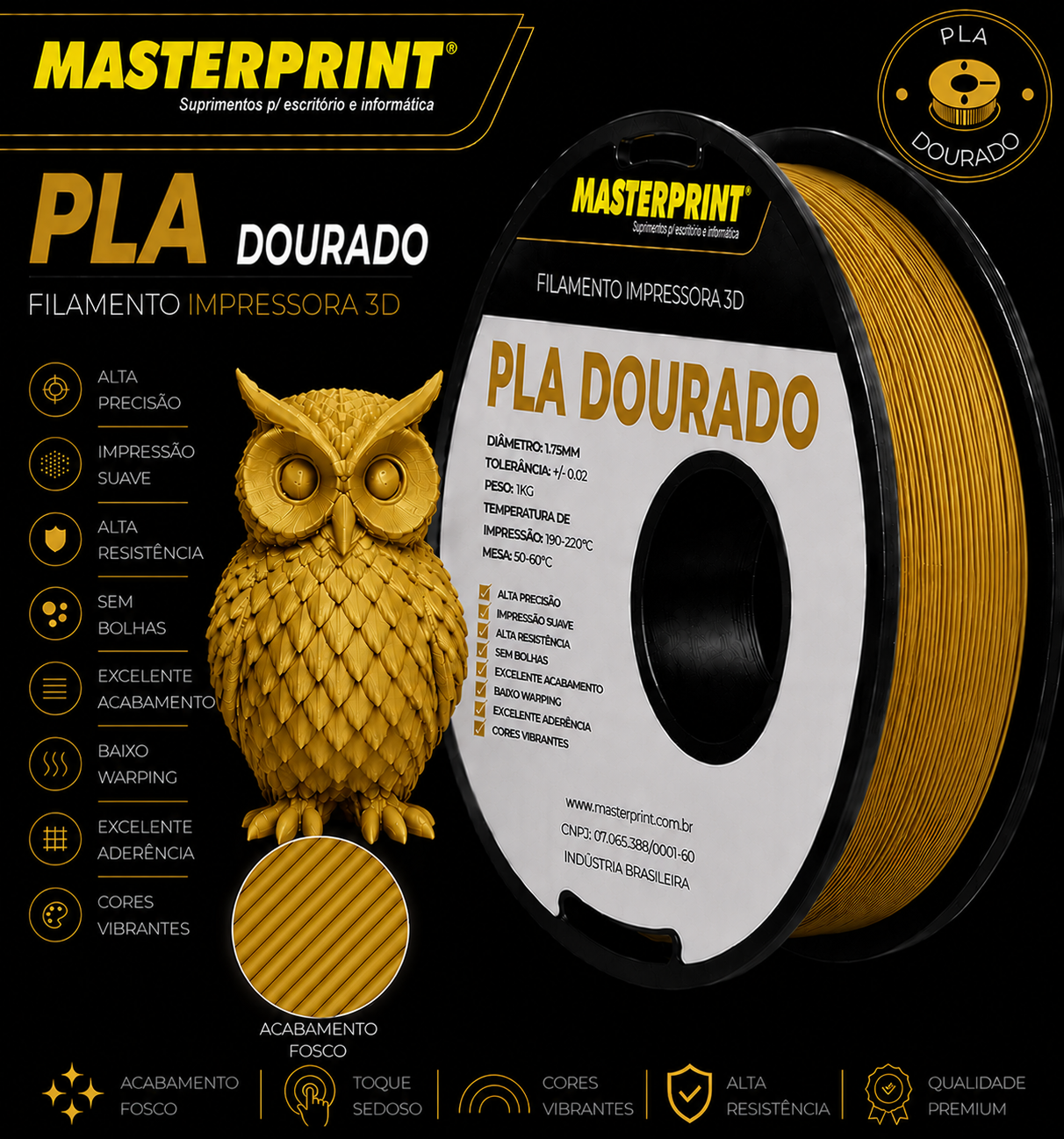 COR:DOURADO