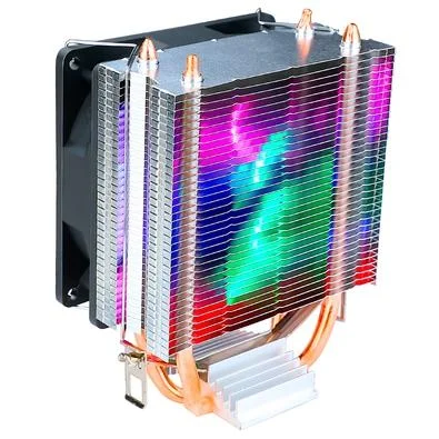 Air Cooler Gamer Rise Mode Z5, LED Rainbow, AMD/Intel, 90mm, Preto