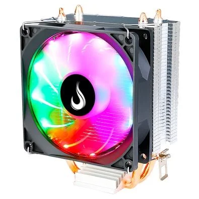 Air Cooler Gamer Rise Mode Z5, LED Rainbow, AMD/Intel, 90mm, Preto