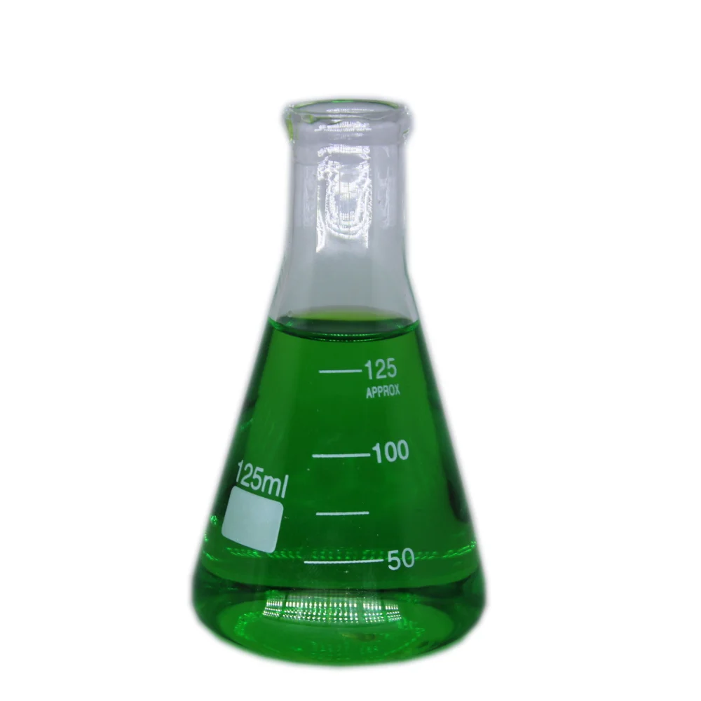 ERLENMEYER DE VIDRO BOCA ESTREITA 125 ML
