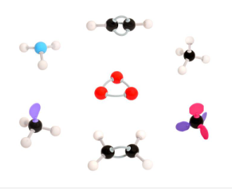 MODELO MOLECULAR ORBITAL, ORGÂNICA E INORGÂNICA  178 PEÇAS