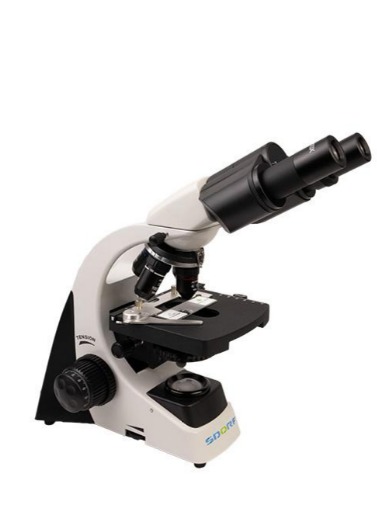 MICROSCÓPIO BIOLÓGICO BINOCULAR C AUMENTO DE 40X A 2.000X LED 3W
