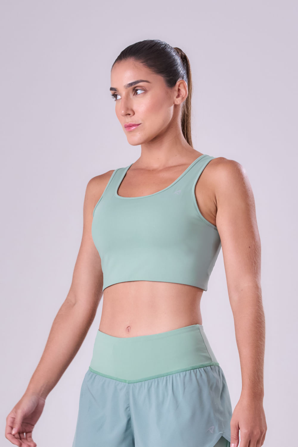 Top Signature Samba Reto Dupla Face Cor:Verde;Tamanho:M 1