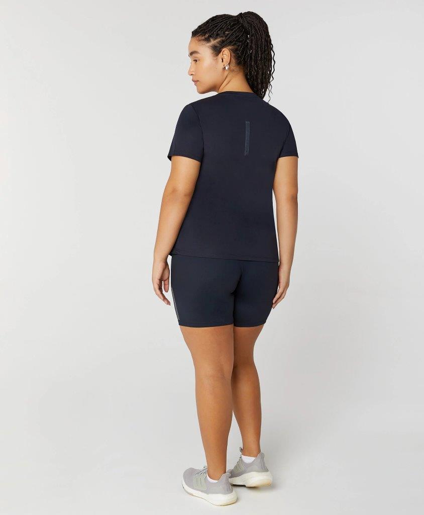 T-shirt Eterna Gola V Alongada Plus Cor:Preto;Tamanho:P 4