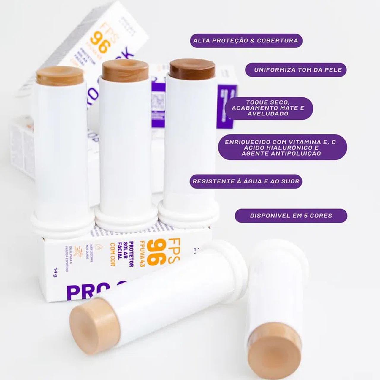 Pro Stick Protetor Solar Multifuncional FPS96 14