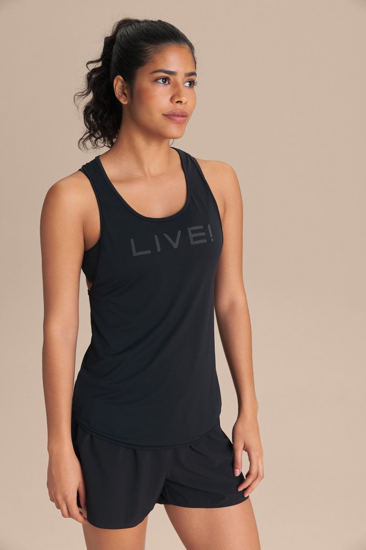 Regata LIVE Comfort Cor:Preto;Tamanho:M 1