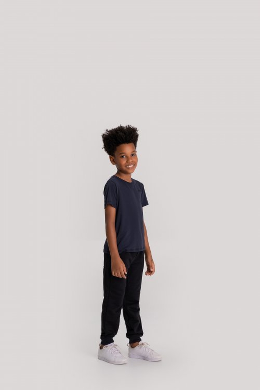 CAMISETA LIVE ESSENTIAL KIDS 12 NOIR BLACK 2