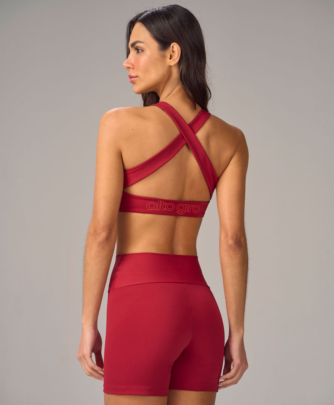 TOP COSTAS CRUZADAS ESTAMPA Cor:Vermelho;Tamanho:G 3