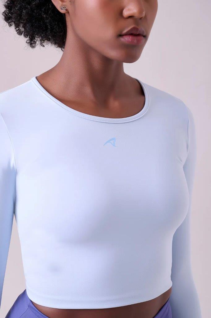 Camiseta Manga Longa Signature Cropped Samba 3