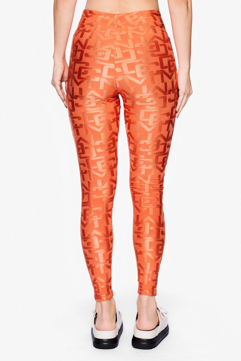 LEGGING MARGOT Cor:Laranja;Tamanho:M 6