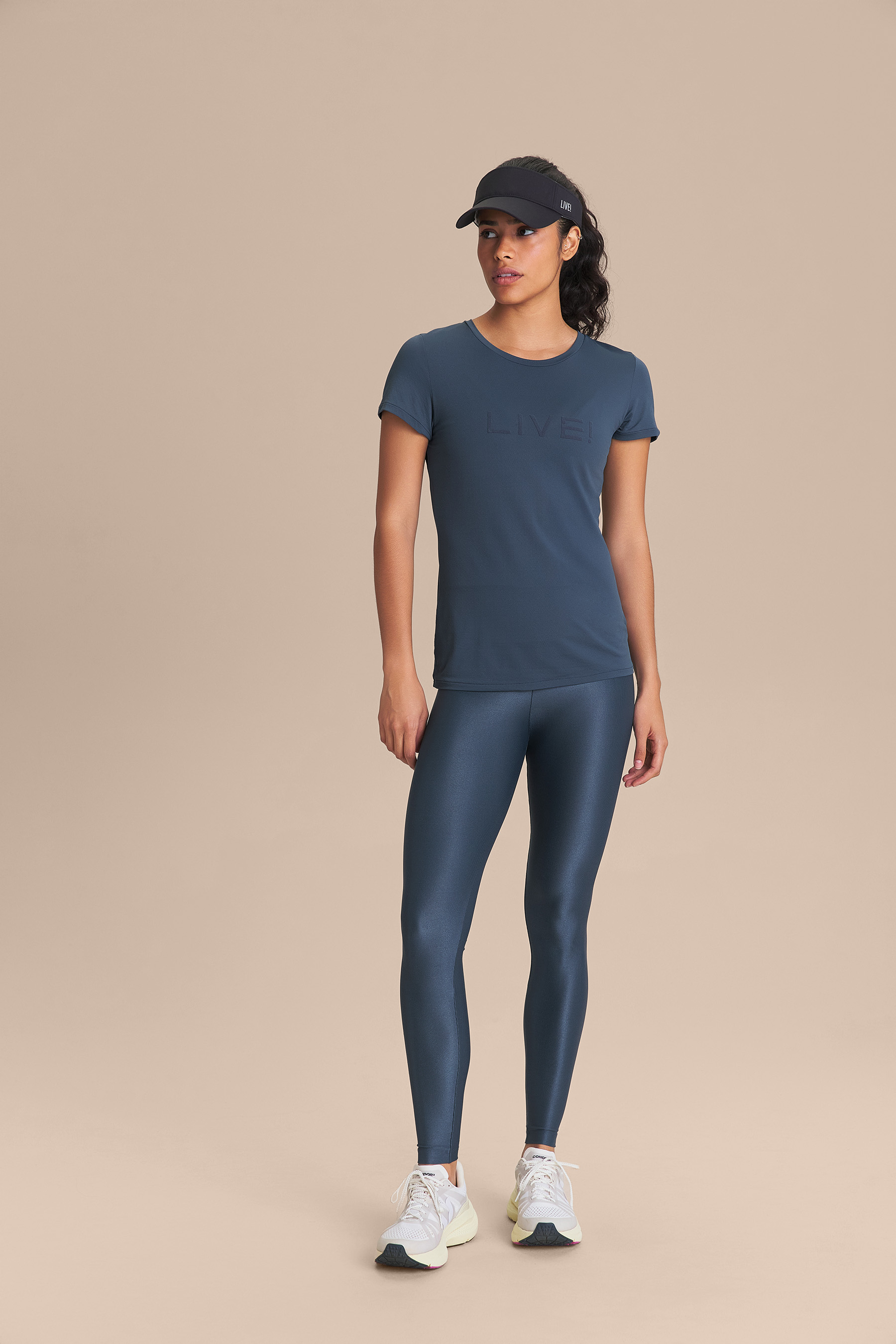 Camiseta LIVE Comfort Cor:Azul;Tamanho:P 2