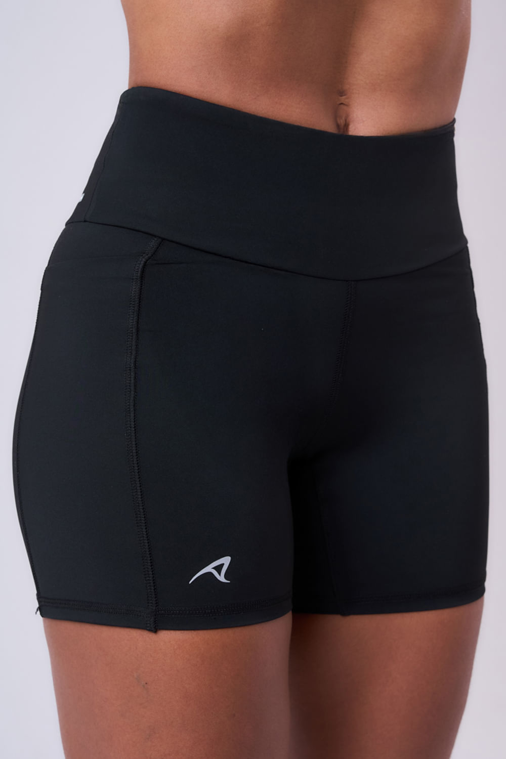 Bermuda Sprint Ginga 3 Bolsos 14CM Preto 1