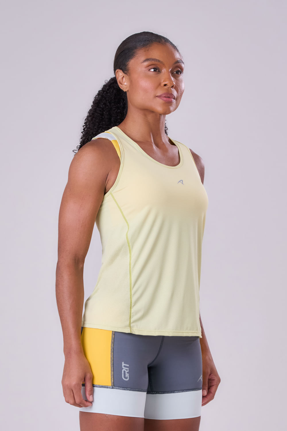 Regata Keep Cool Pep UV50 Cor:Amarelo;Tamanho:P 4