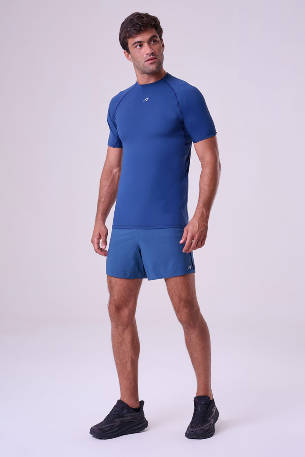 Short Com Bermuda Grit Bossa 3 Bolsos 5" Masc Color Cor:Azul escuro;Tamanho:G 8