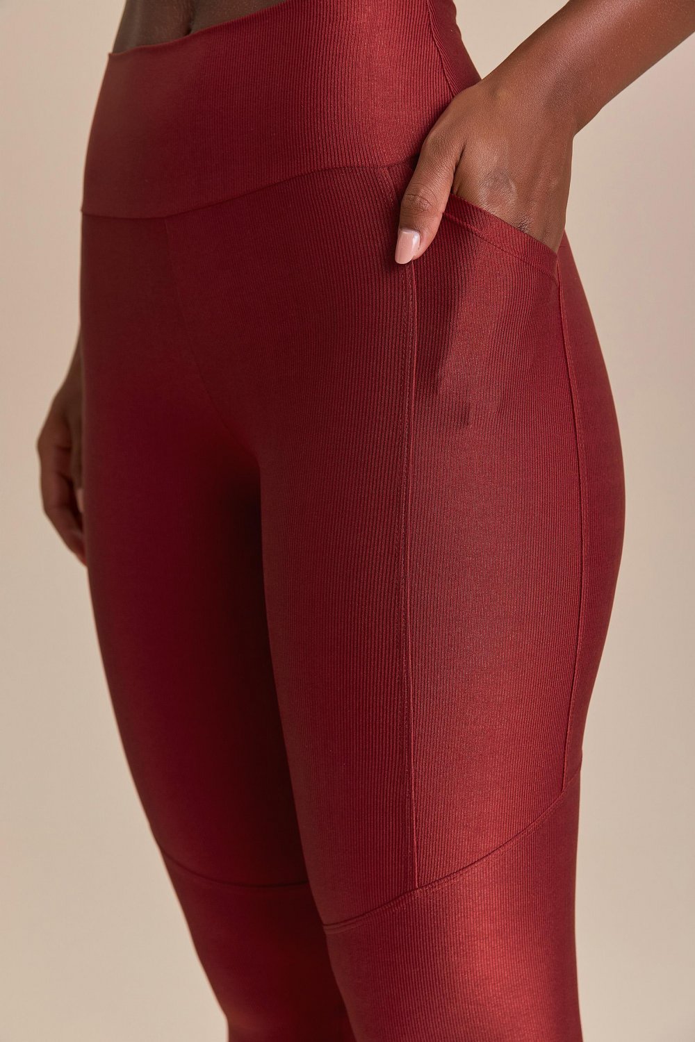 Legging Allure Adaptiv Cor:Vermelho;Tamanho:M 1