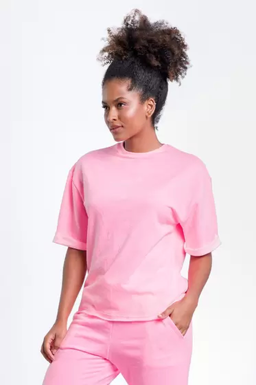 CAMISETA ANANAS ROSA G 1