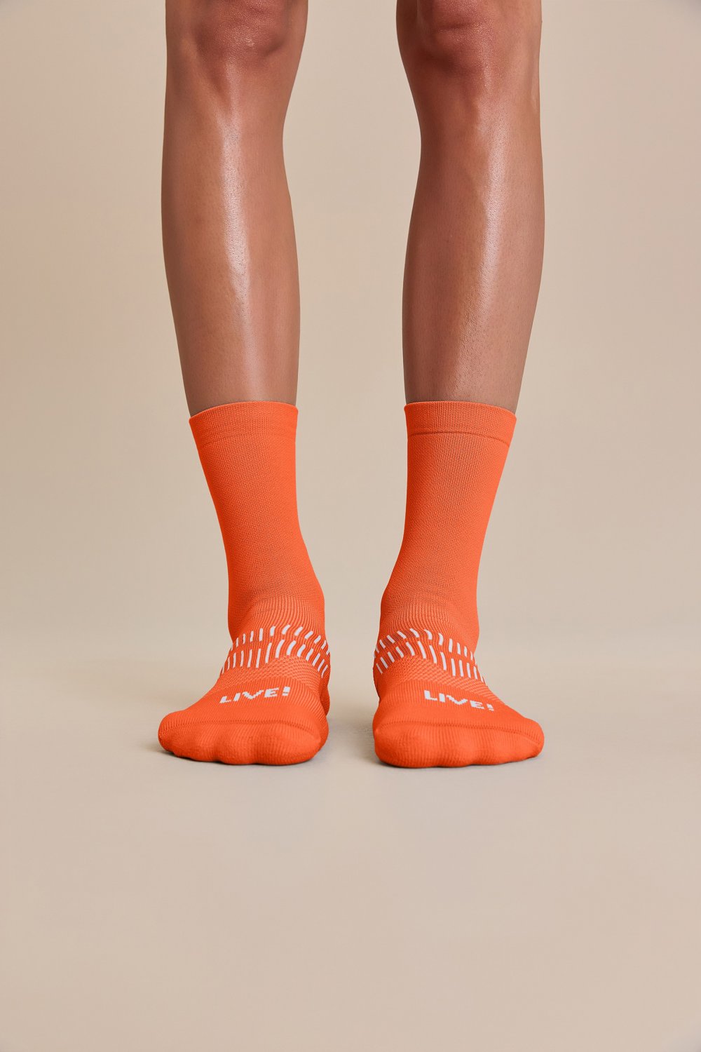 Meia Reflex Run Long Unissex 4