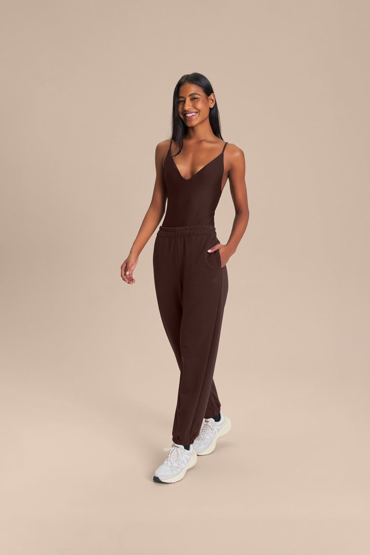 Calca Jogger Welfare Cor:Marrom;Tamanho:M