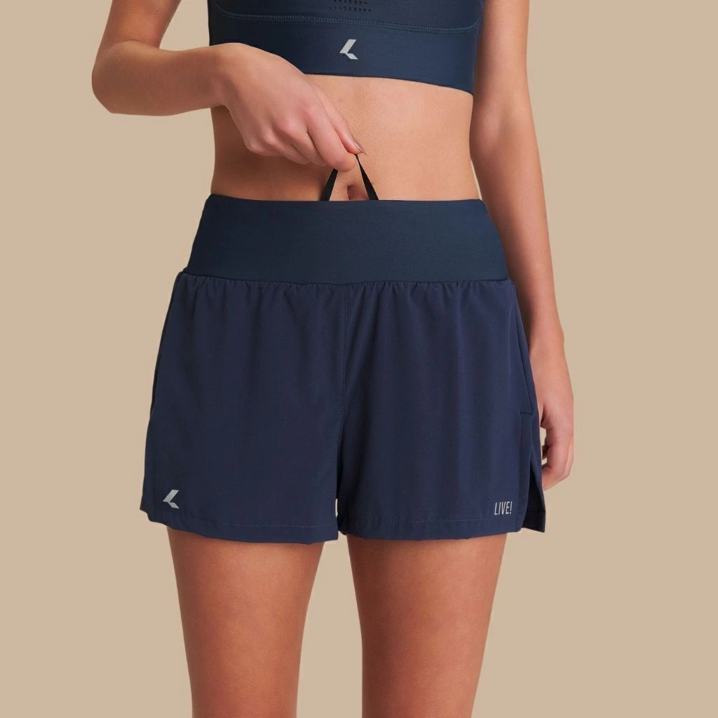 Shorts Pro Six Pockets Cor:Azul Escuro;Tamanho:M 3