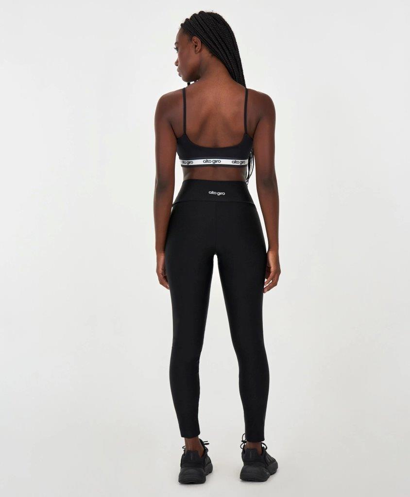 Legging Eterna Shine Cor:Preto;Tamanho:M 3