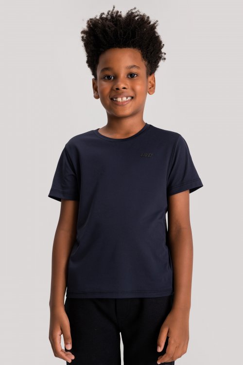 CAMISETA LIVE ESSENTIAL KIDS 8 NOIR BLACK 1