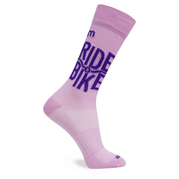 MEIA PERFORMANCE FEMININA SORTIDA CANO MEDIO BIKE