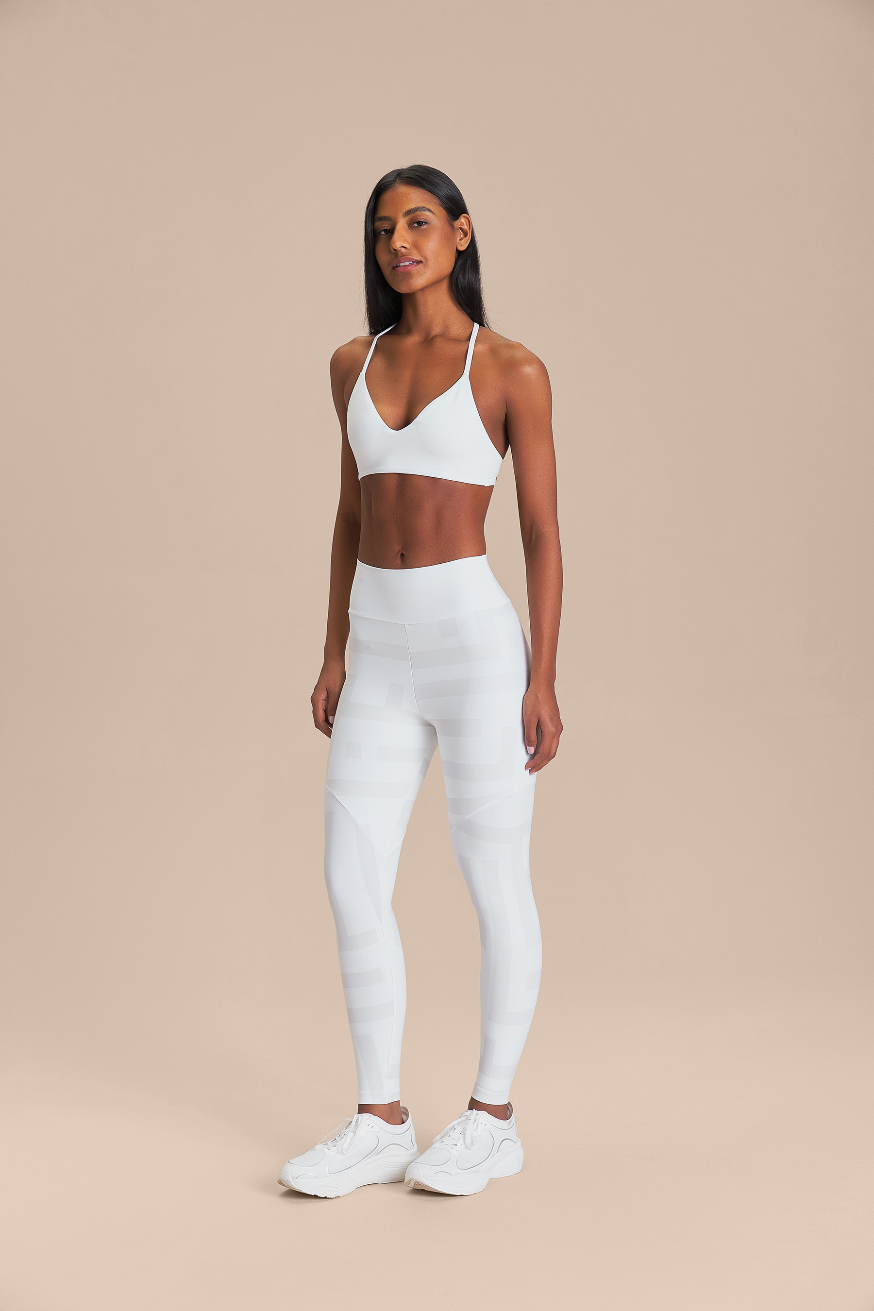 Legging Maxi LIVE Cor:Branco;Tamanho:M 1