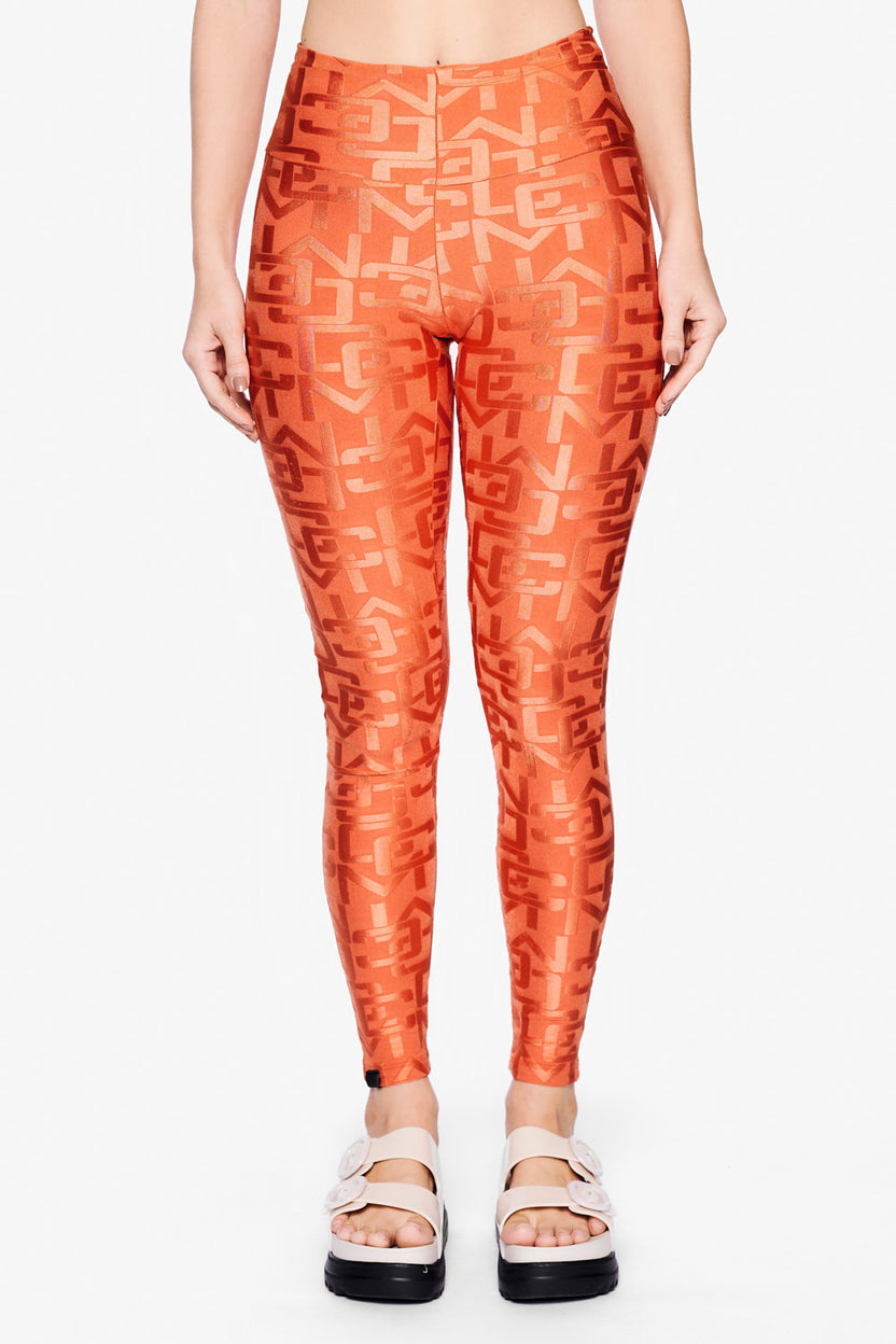 LEGGING MARGOT Cor:Laranja;Tamanho:M 3