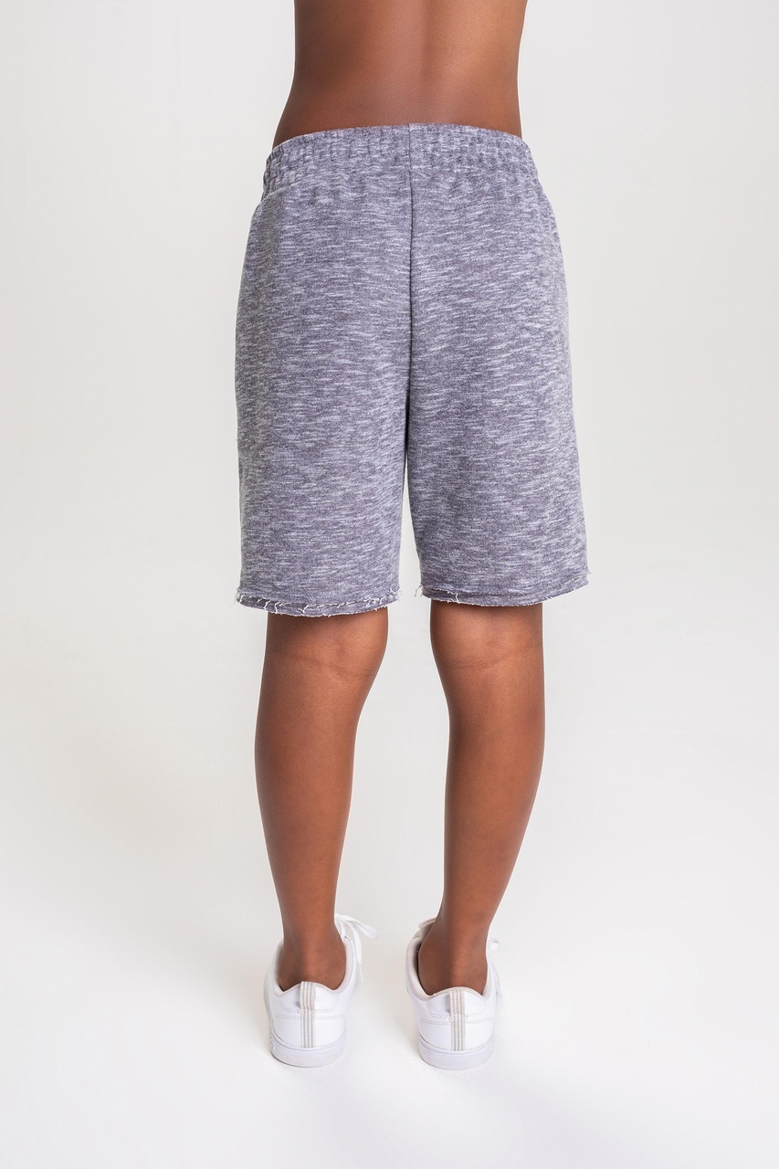 BERMUDA JOY ESSENTIAL KIDS 12 CINZA MESCLA 5