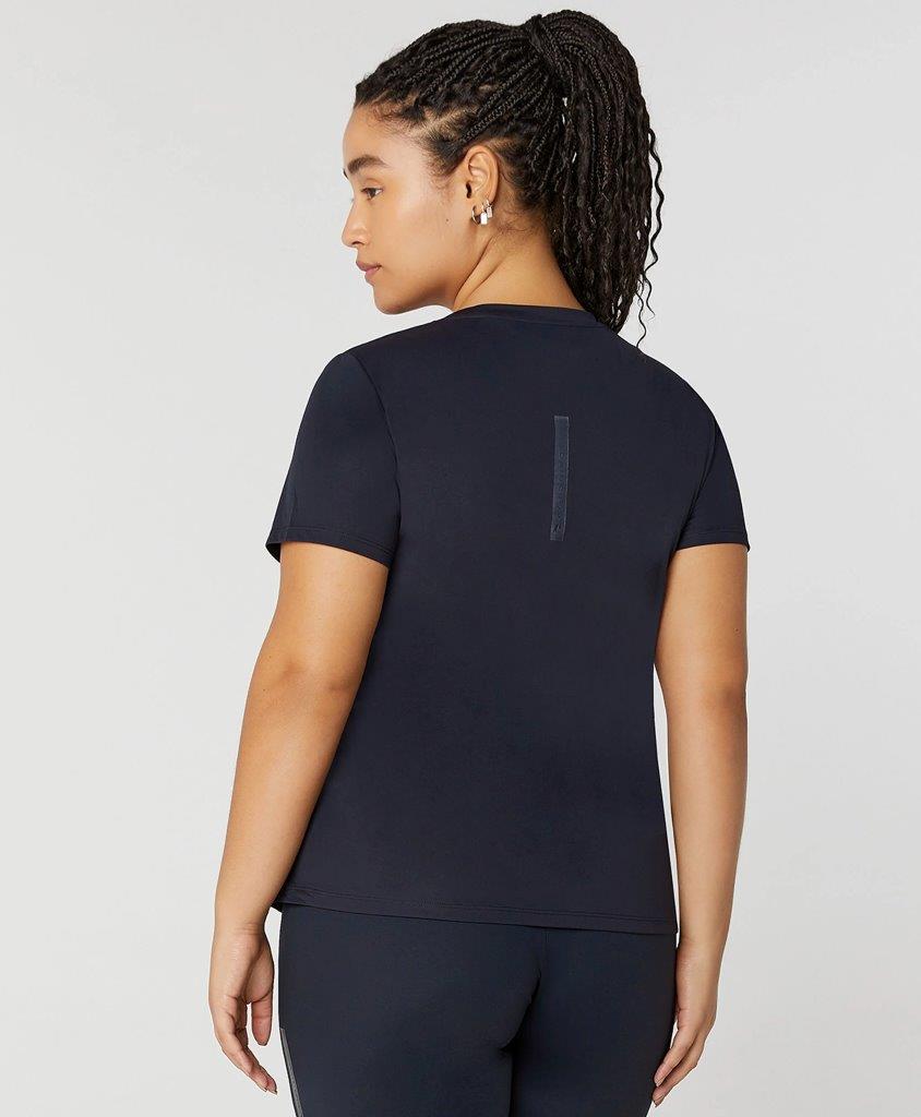 T-shirt Eterna Gola V Alongada Plus Cor:Preto;Tamanho:P 3