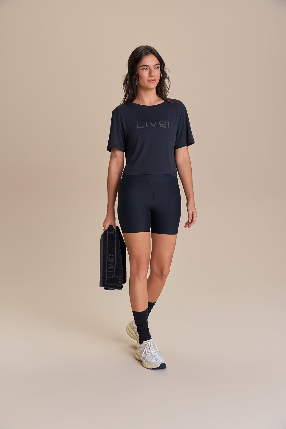 Camiseta Cropped Live Comfort