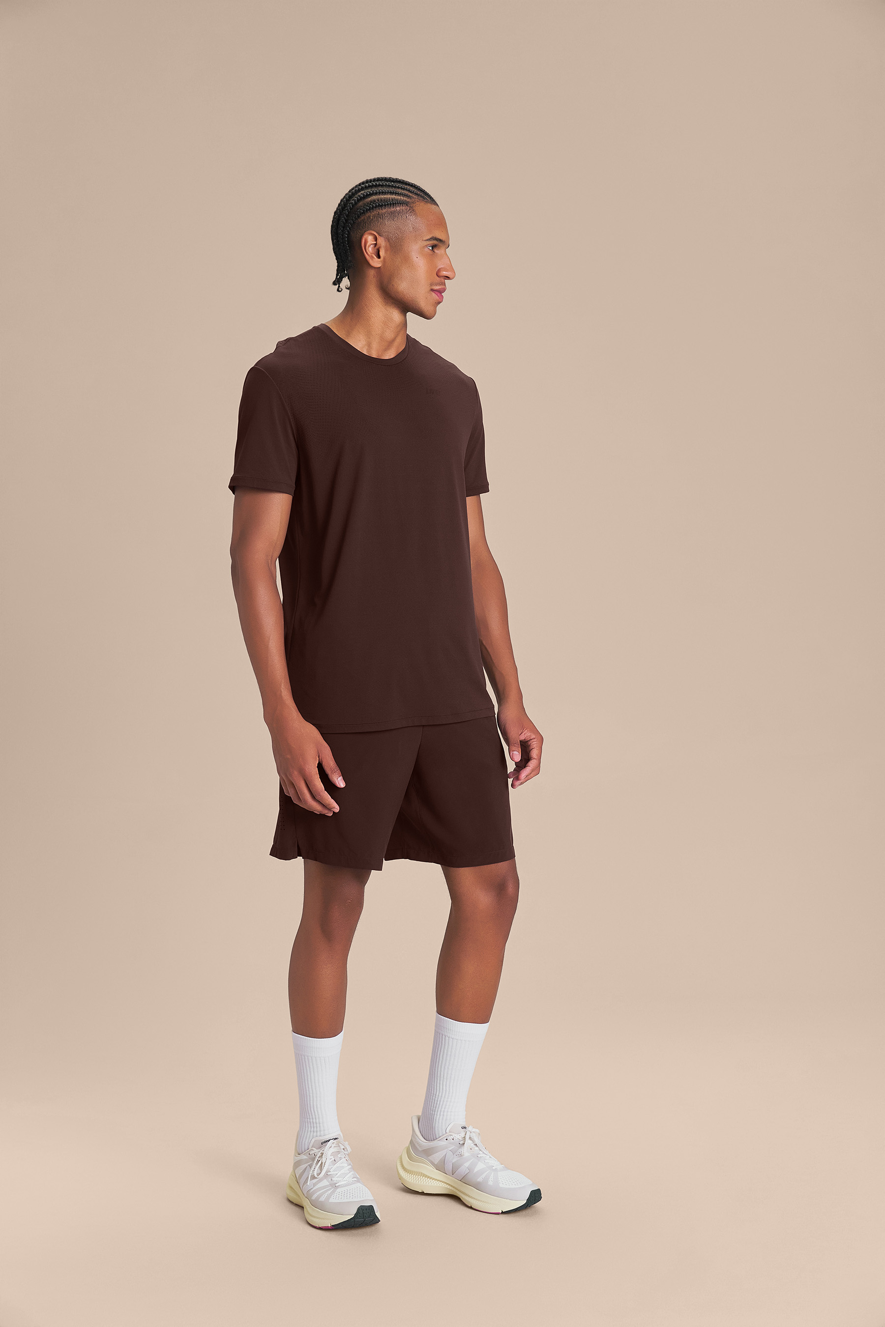Camiseta Train Comfy Men Cor:Marrom;Tamanho:G 4
