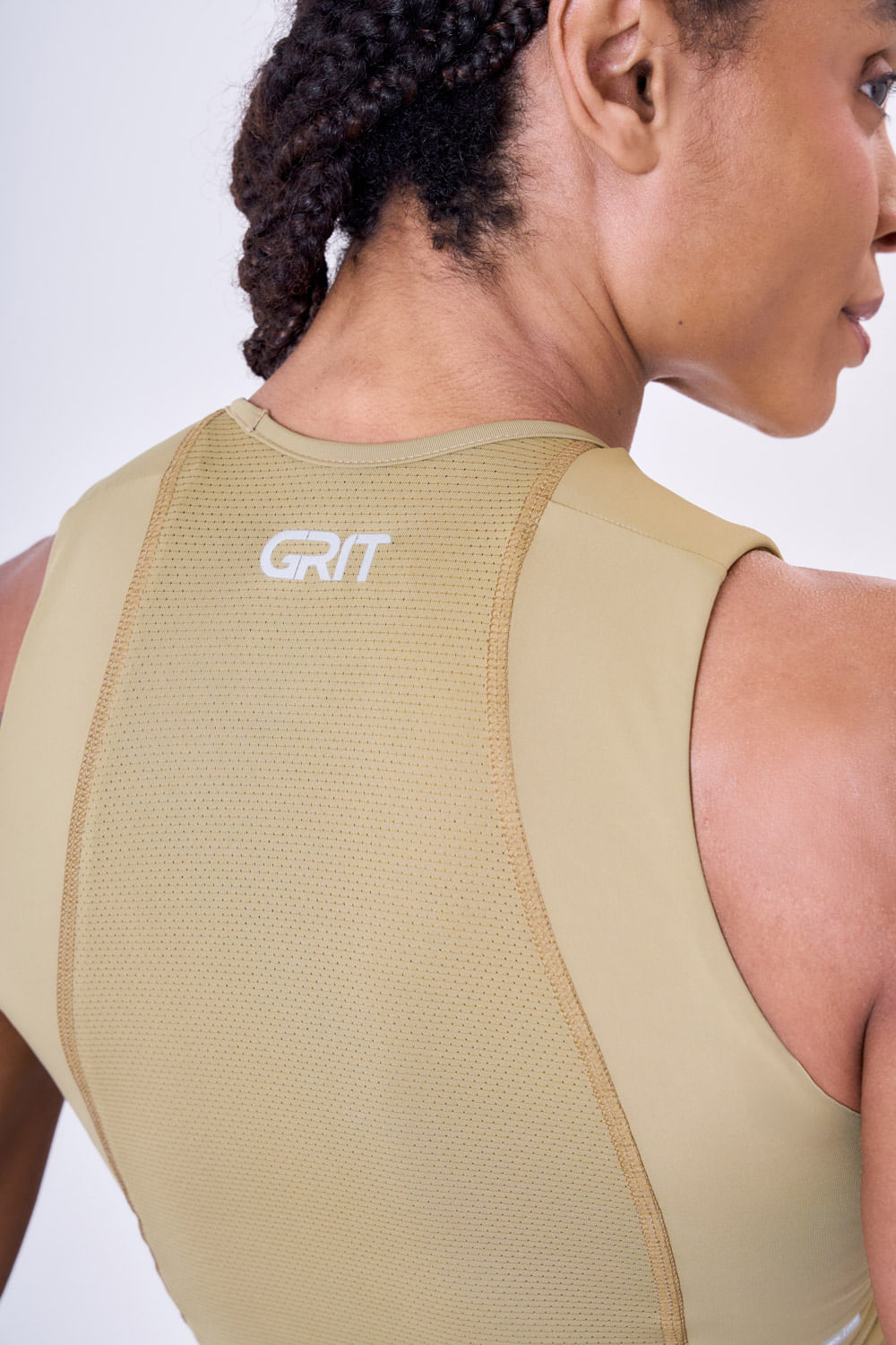 TOP CROPPED GRIT BOSSA 1 BOLSAO Cor:Mocassim;Tamanho:M 5