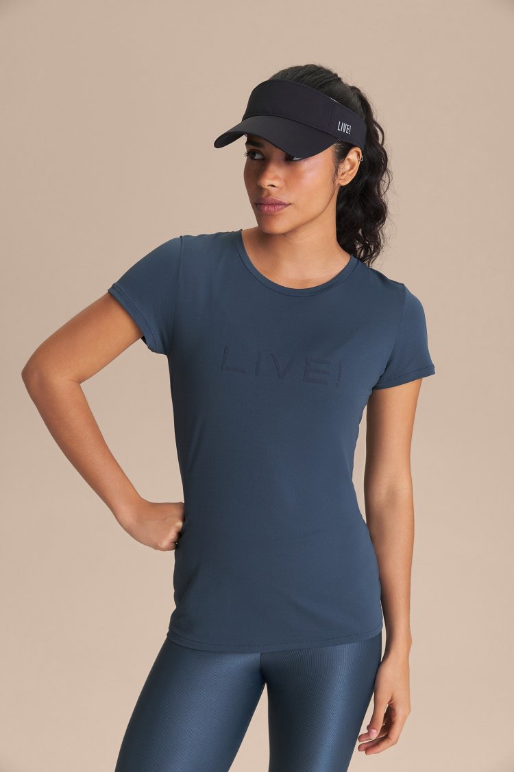Camiseta LIVE Comfort Cor:Azul;Tamanho:P 1