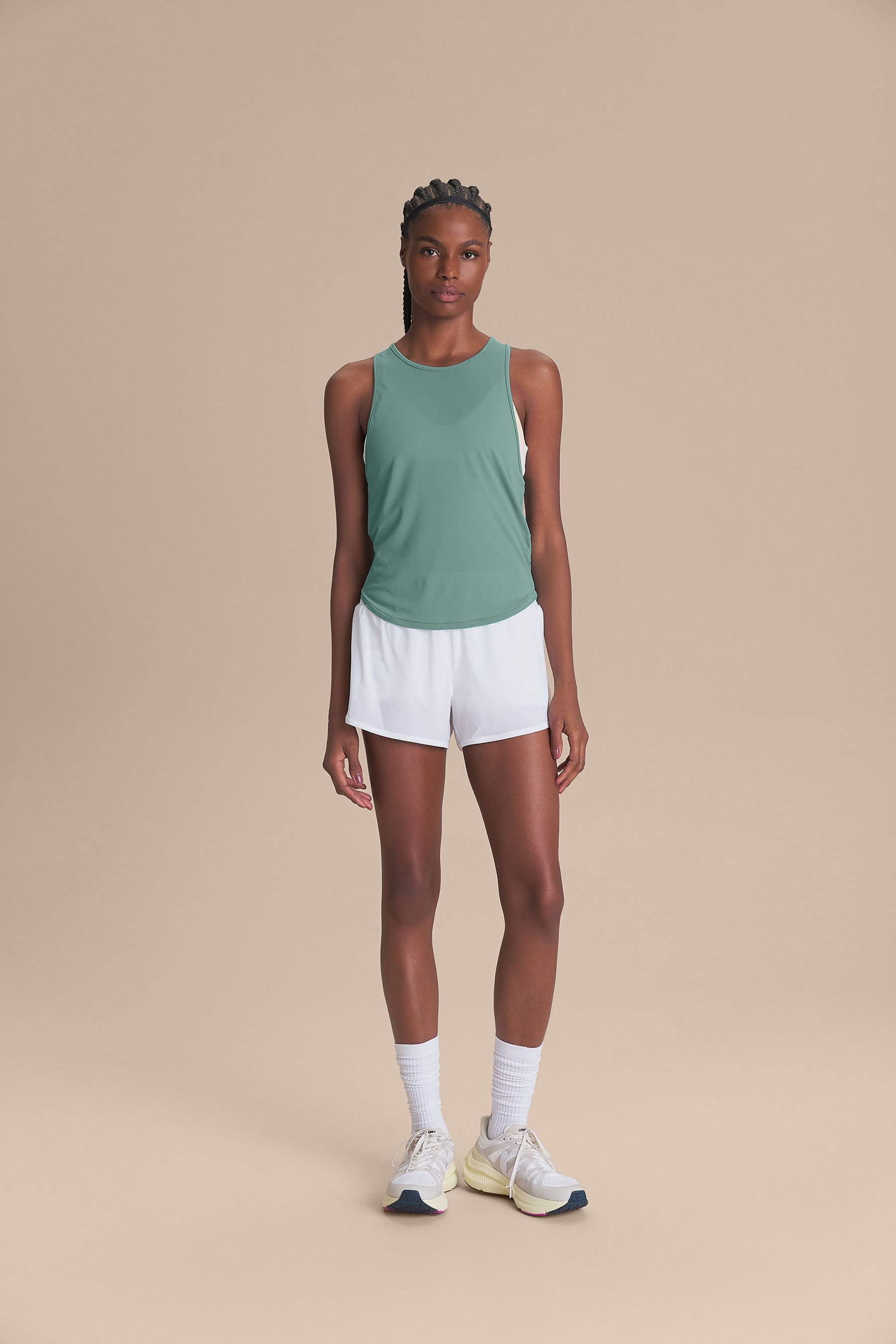 Regata Breath Back Comfort Cor:Verde Menta;Tamanho:P 3