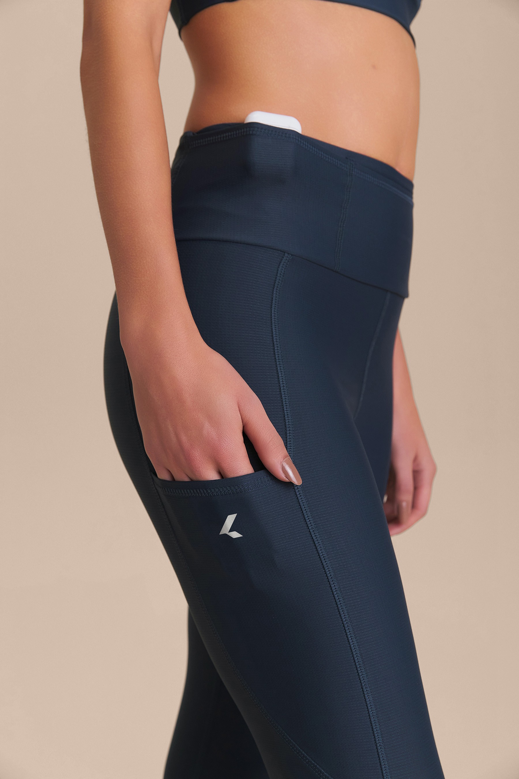 Legging Six Pockets Speed Cor:Branco;Tamanho:P 10