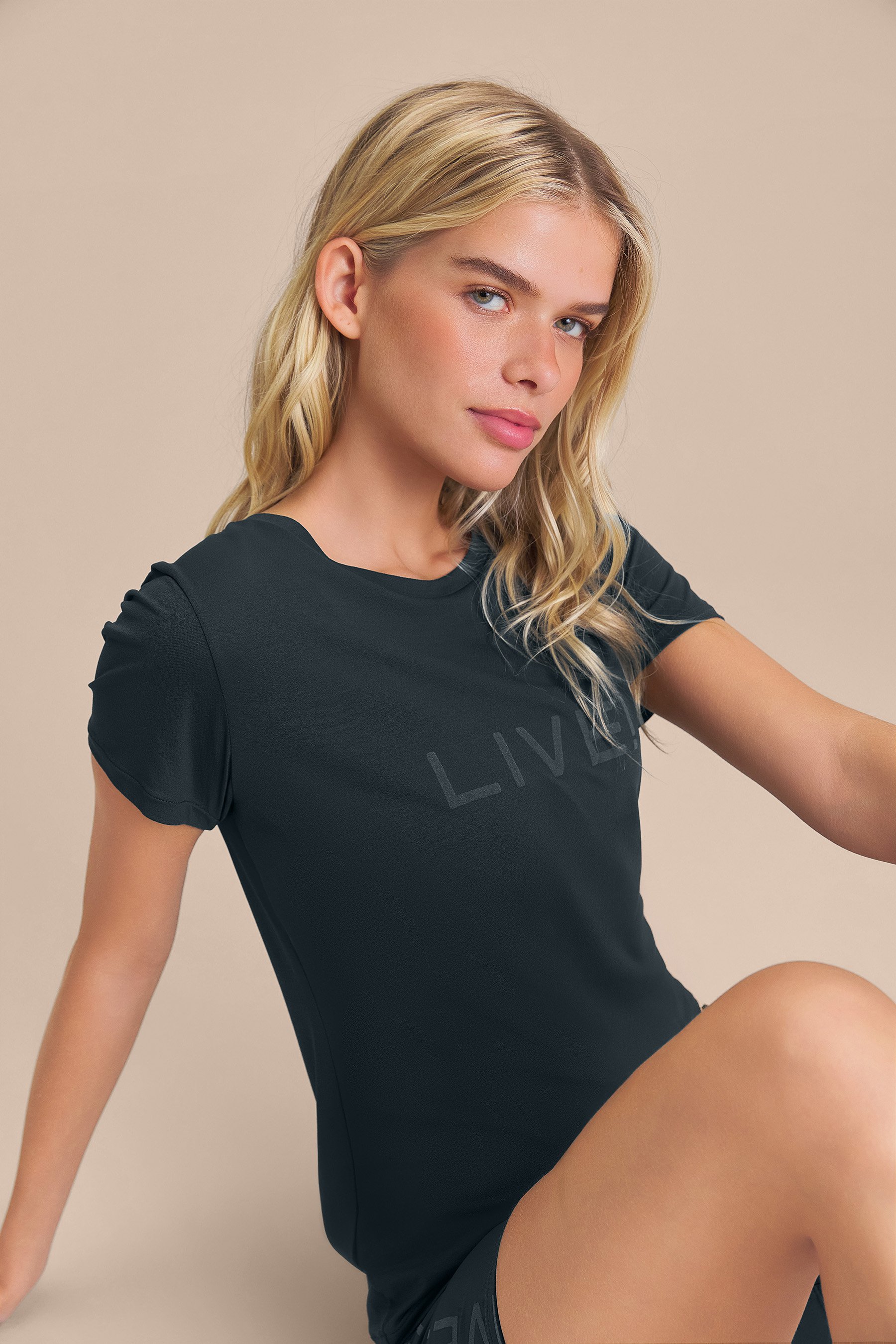 Camiseta LIVE Comfort Cor:Verde Escuro;Tamanho:P 1