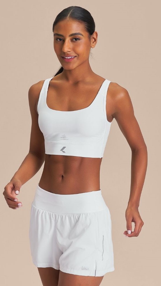 Shorts Pro Six Pockets Cor:Branco;Tamanho:M 3