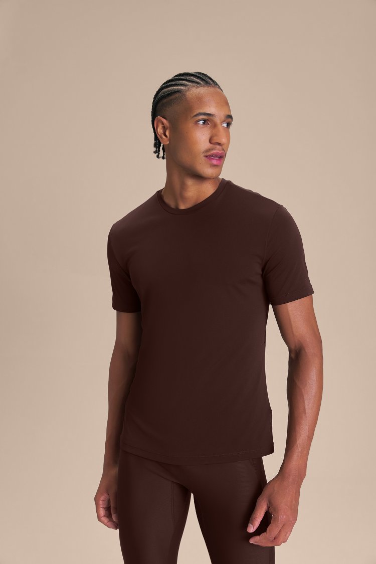 Camiseta Equilibrium Slim Men Cor:Marrom;Tamanho:M