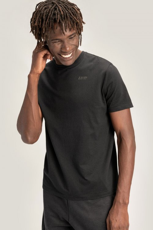 CAMISETA REGULAR WAY NOIR BLACK P MASCULINA 1