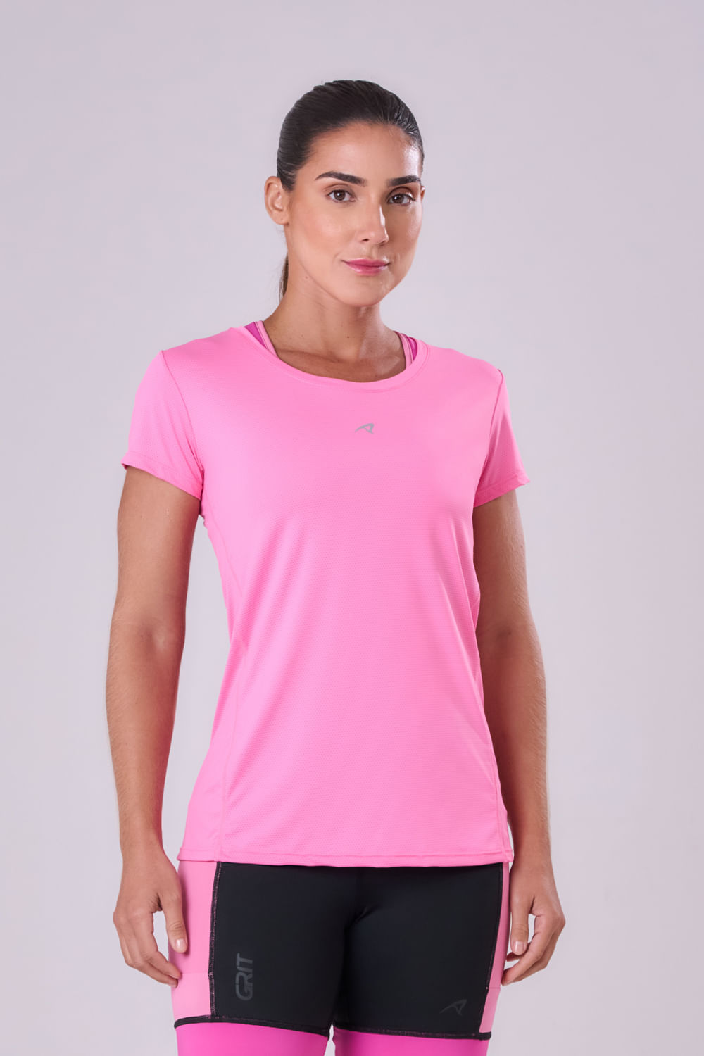 Camiseta Keep Cool Pep UV50 Cor:Rosa Claro;Tamanho:P 1