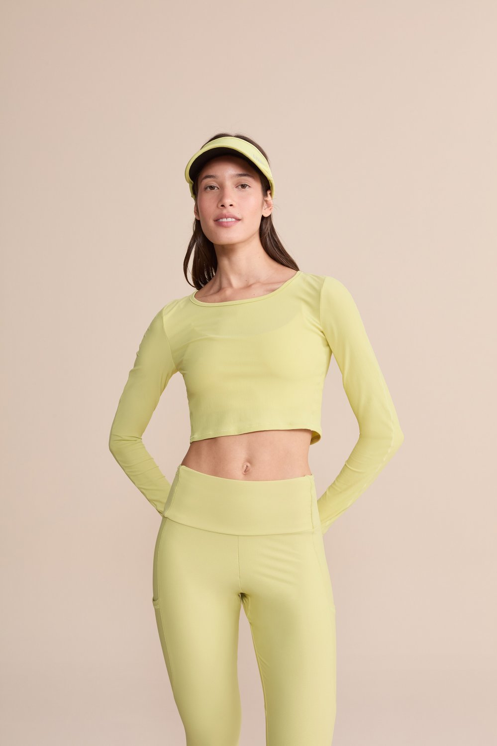 Camiseta Cropped ML Harmony