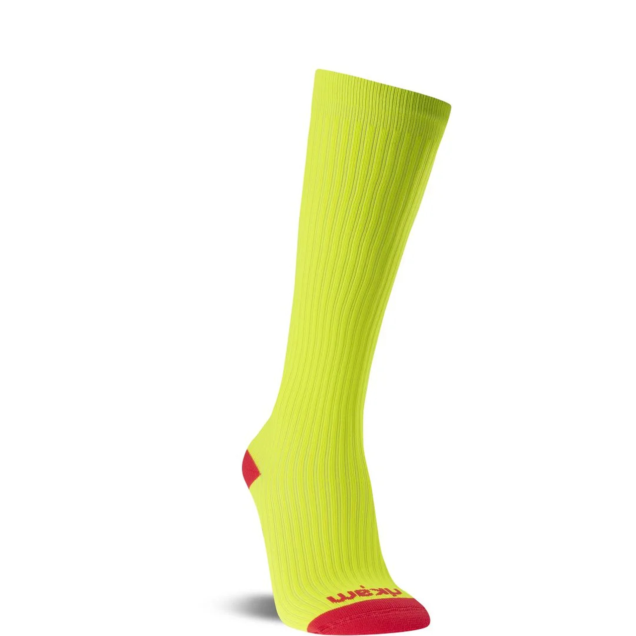 MEIA LONGA RIKAM FEMININA CANO LONGO FIO EMANA - AMARELO NEON - 34/39 1