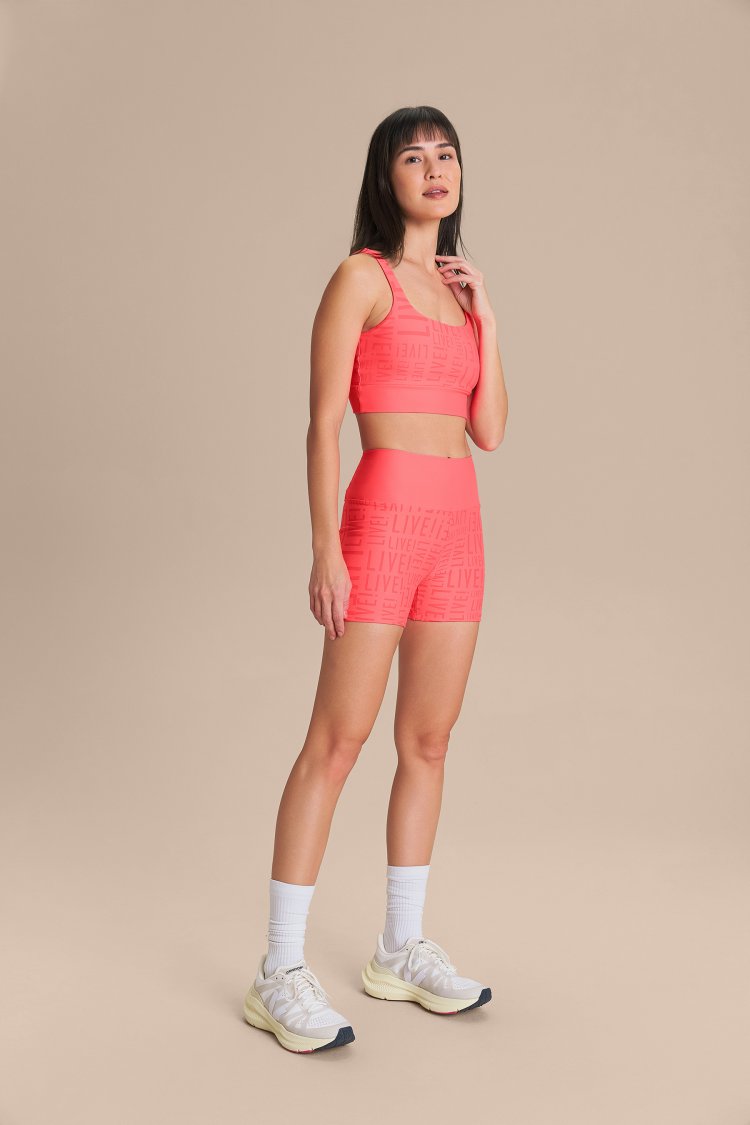 Shorts Fit LIVE Cor:Verde Menta;Tamanho:M 5