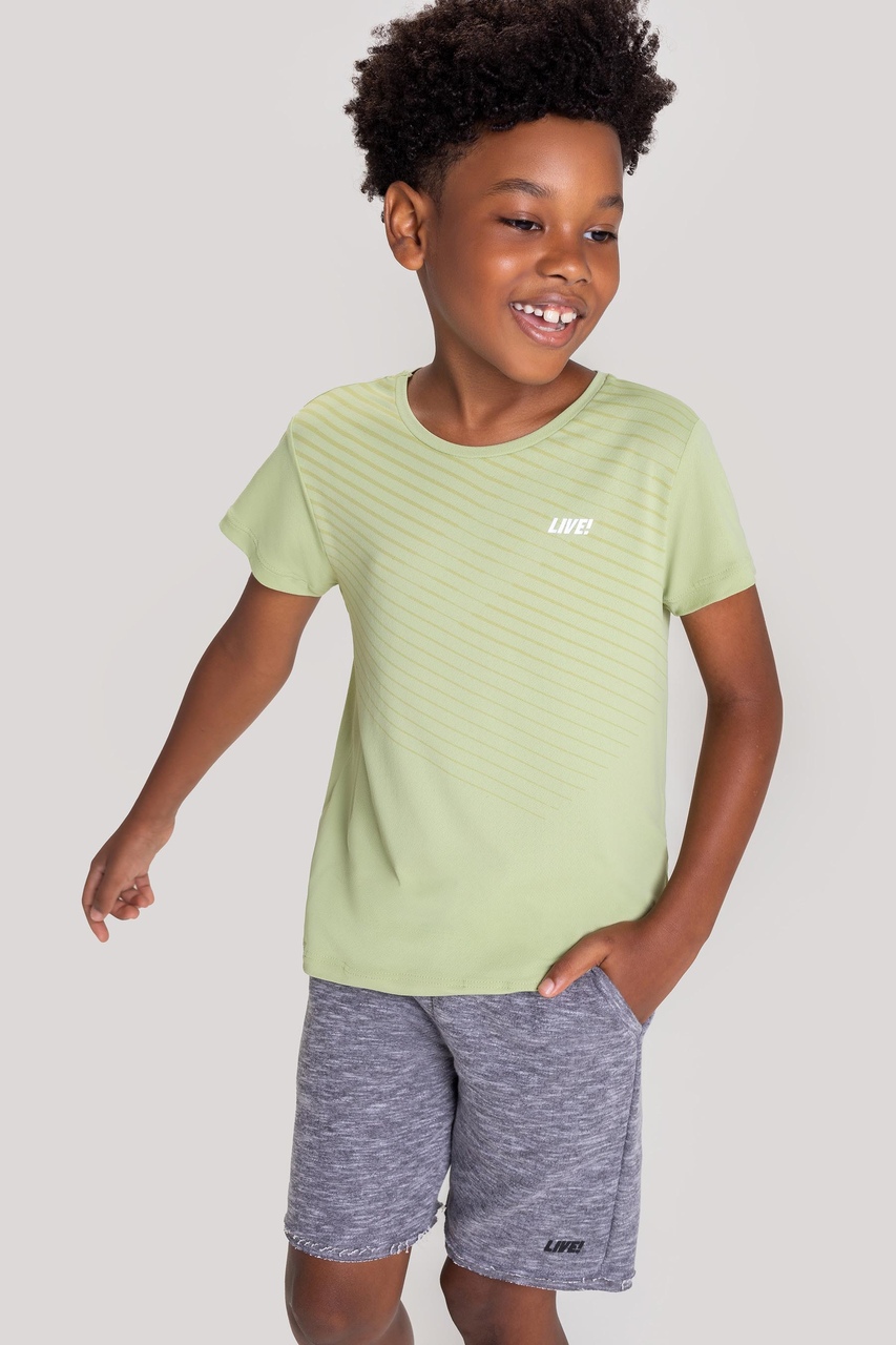 BERMUDA JOY ESSENTIAL KIDS 12 CINZA MESCLA 1