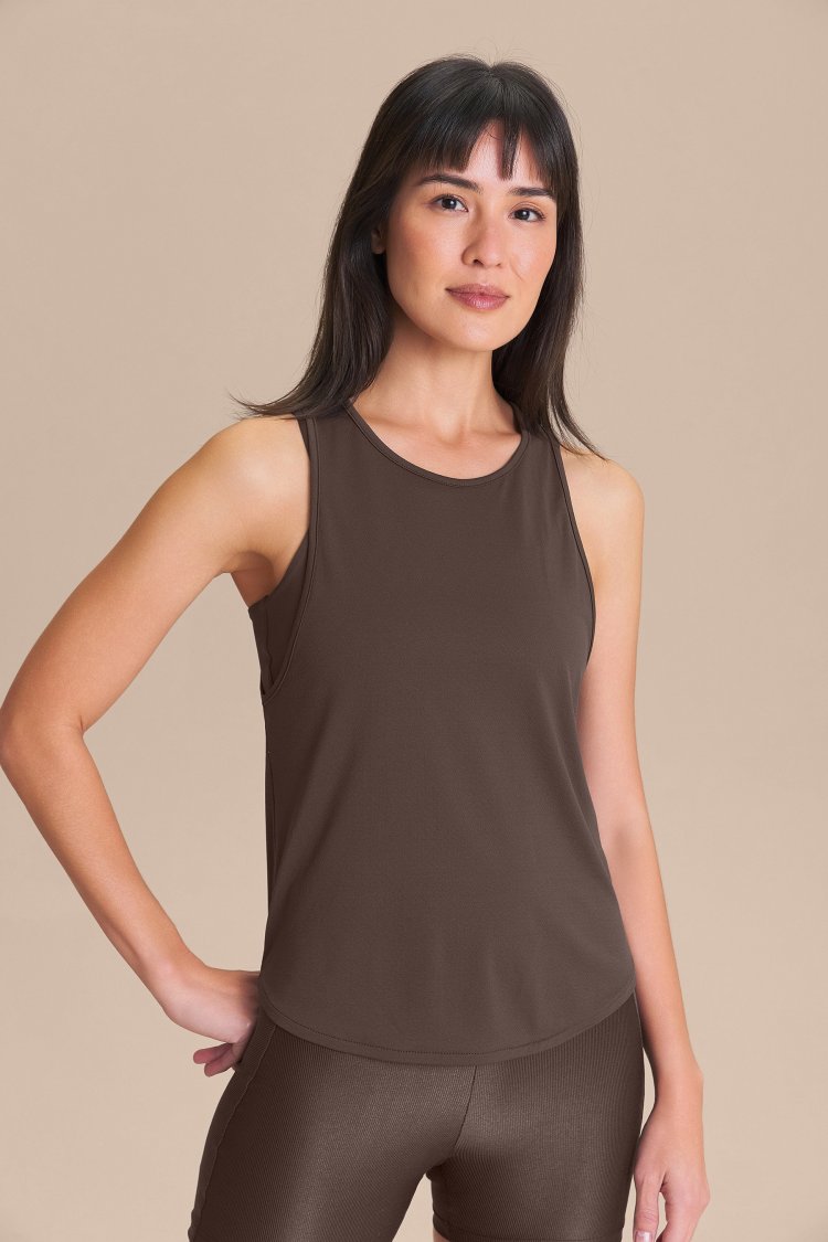 Regata Breath Back Comfort Cor:Cinza Escuro;Tamanho:M 1