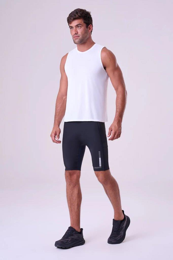 Bermuda Signature Samba 2 Bolsos 9" Masc Preto 2